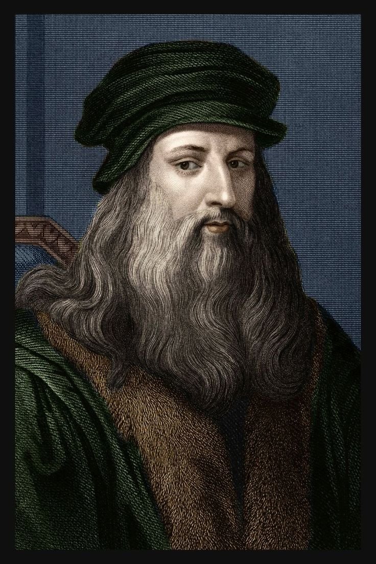 Leonardo da Vinci em estúdio renascentista